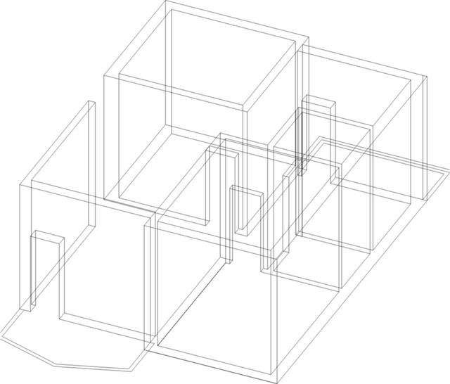 步步高改建后立体建筑图纸